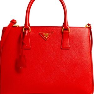 Very little use beautiful red large bag